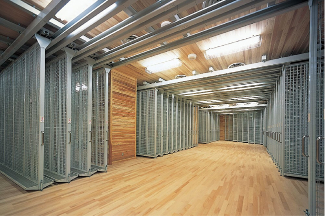 充実した保管環境