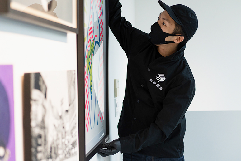 ご希望の場所への配送・展示
