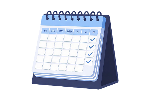 3〜12カ月の利用期間を自由に選択