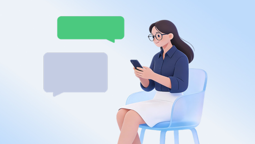 専用LINE窓口でのサポート