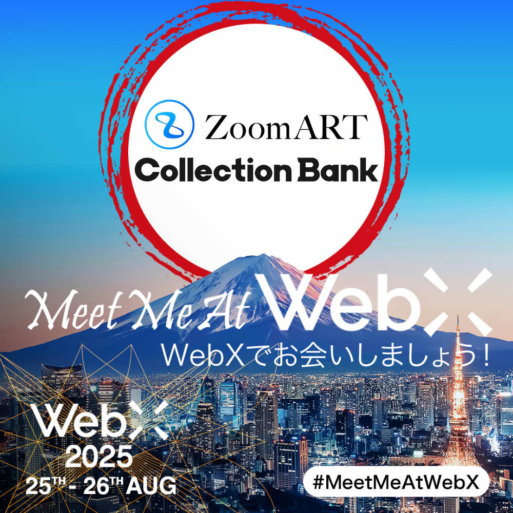 「コレクション×RWA」で「Collect to Earn」という新たなコレクション活用を提案するCollection Bankが、「WebX2025」のゴールドスポンサーとして協賛